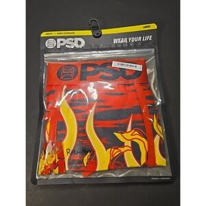 PSD‎ Rick & Morty Heat Boxer Briefs  Breathable and Supportive Underwear